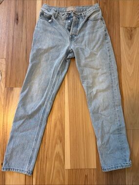 Everlane Pale Blue Straight-Leg Jeans